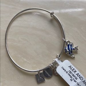 Alex and Ani Silver Bangle